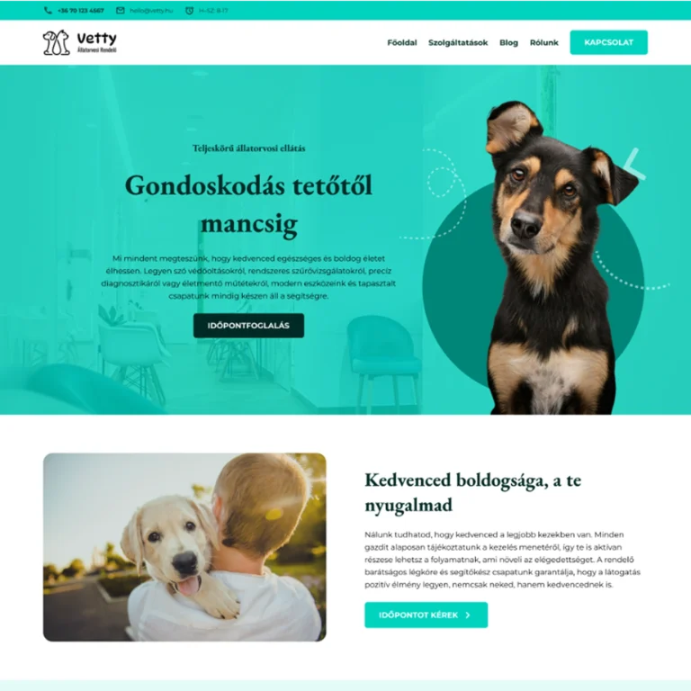 Állatorvos oldalminta